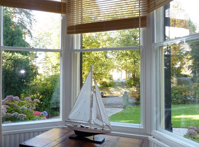 This Victorian sitting room window no longer drips condensation.