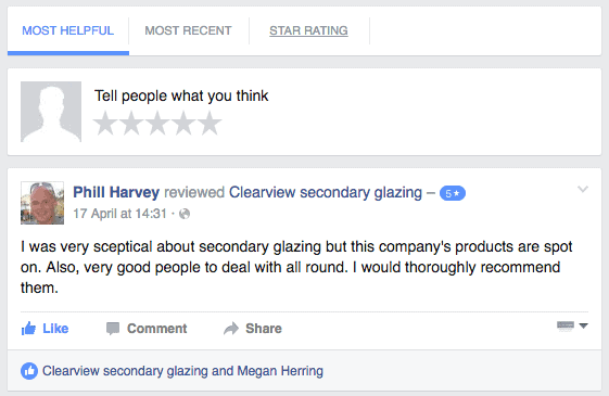 facebook review rating dropped