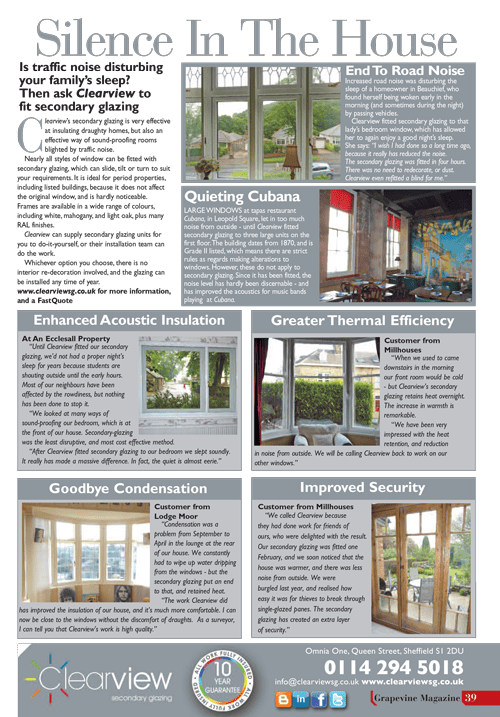 Sheffield-Grapevine-Magazine-Clearview Secondary Glazing