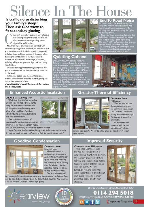 Sheffield-Grapevine-Magazine-Clearview Secondary Glazing