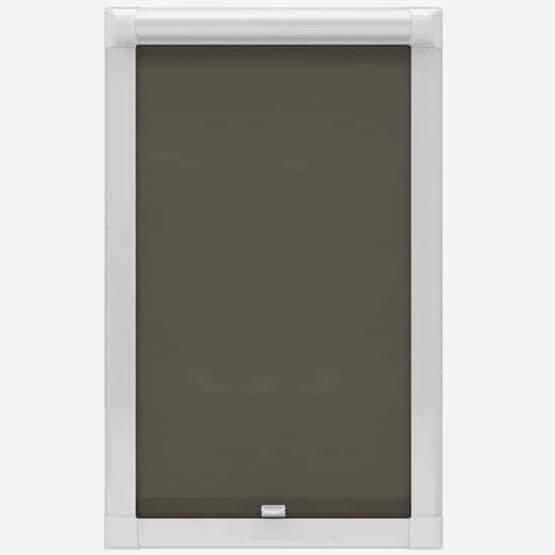 GB Fusion Dimout Dark Grey Perfect Fit Roller Blinds