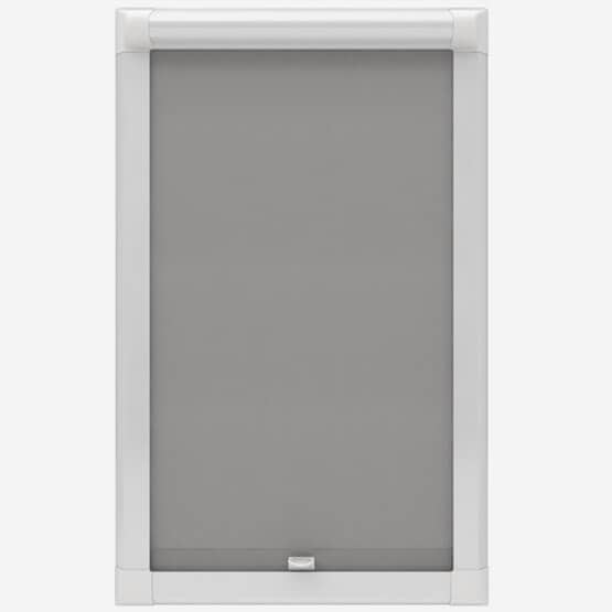 GB Fusion Dimout Light Grey Perfect Fit Roller Blinds