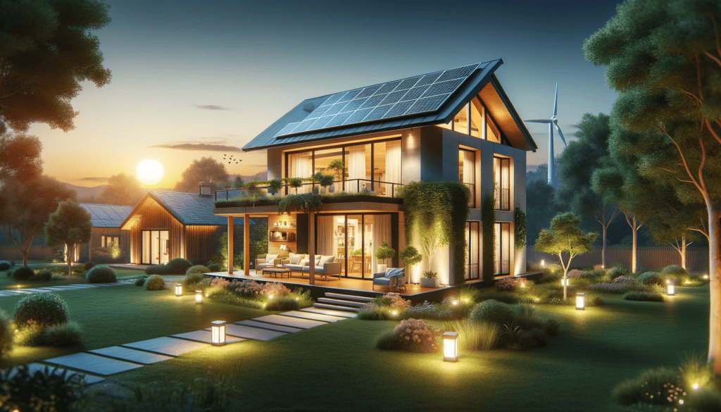 A modern, energy-efficient home