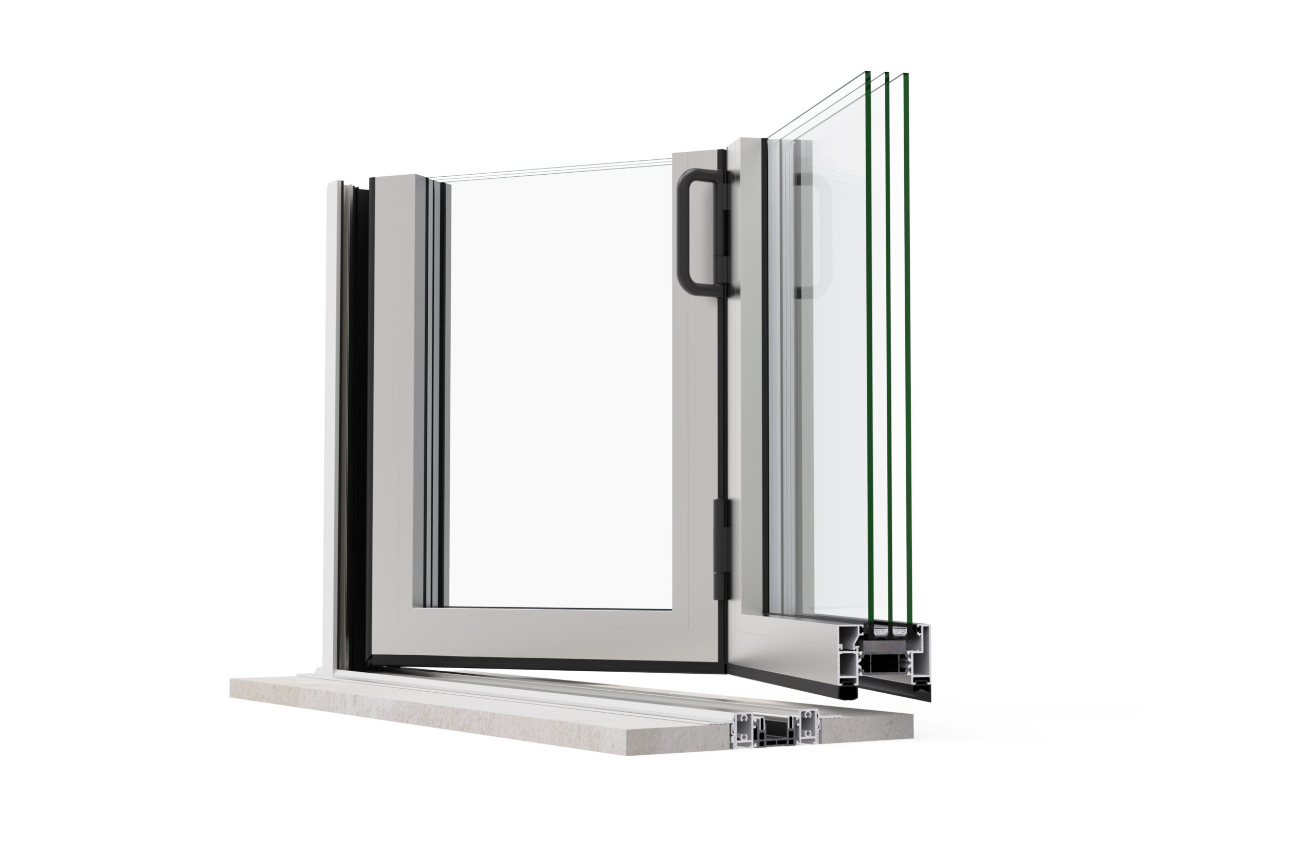 Clearview BiFold door folding